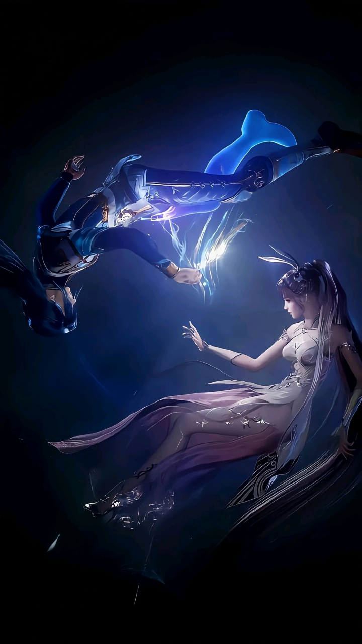 小舞唐三绝美壁纸分享#斗罗大陆# #情侣# #国漫