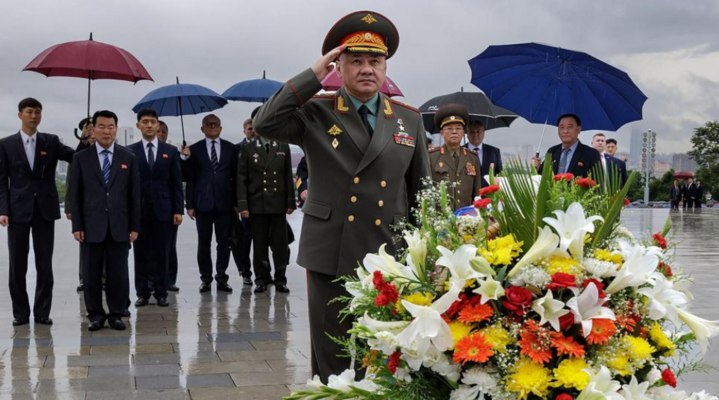 俄罗斯国防部长和中国代表团同日访问朝鲜 以7.