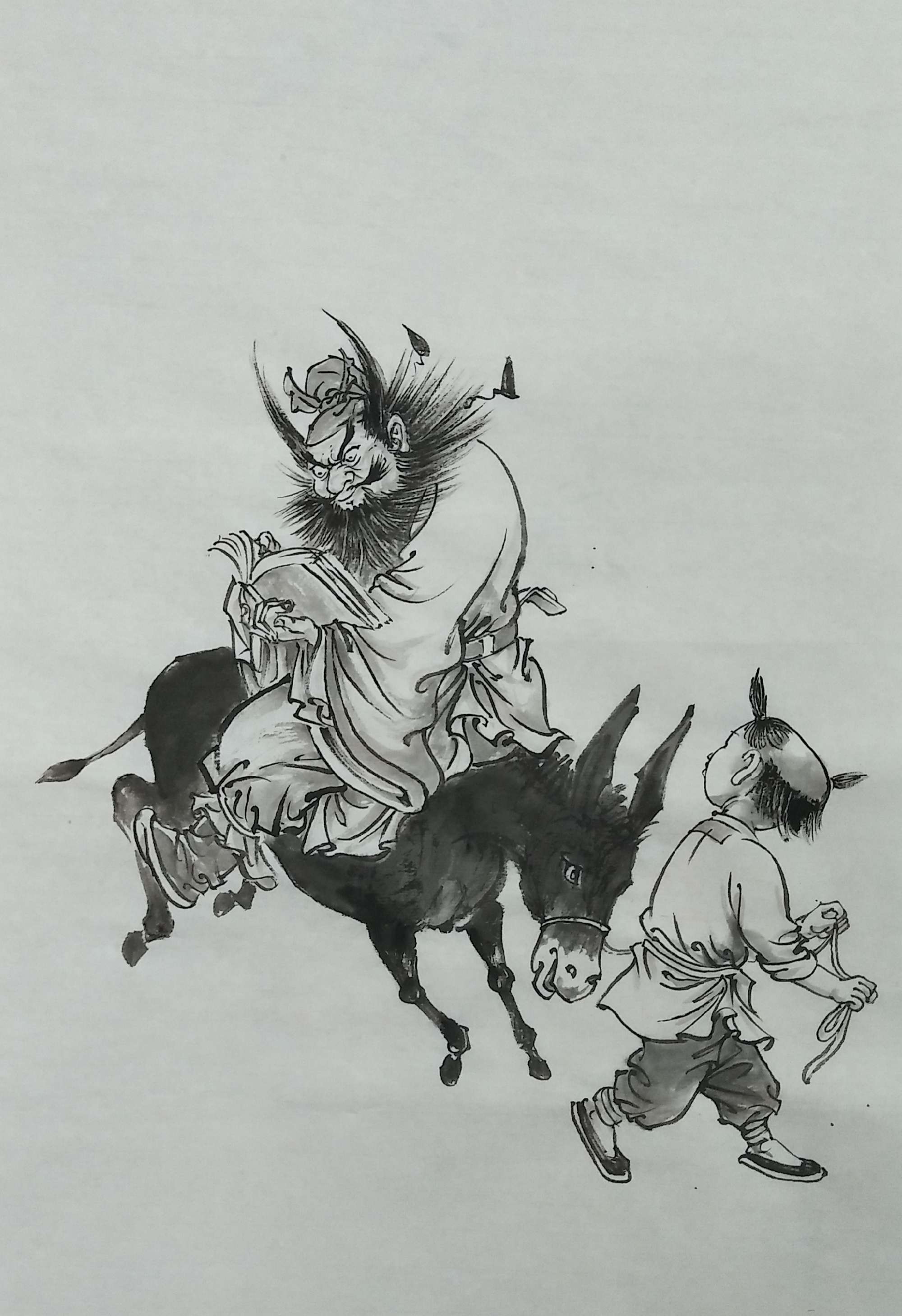 《钟馗伏魔图》