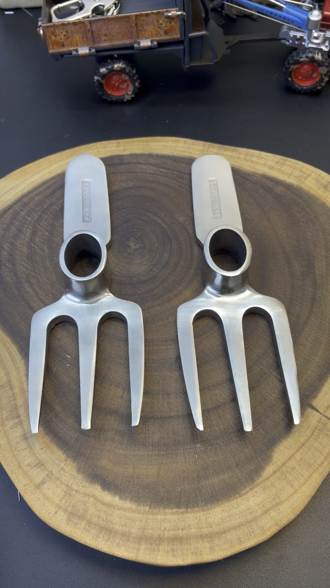 不锈钢小洋镐 户外 挖树根羊镐锄头小镐头便携冰镐十字镐镐斧登山