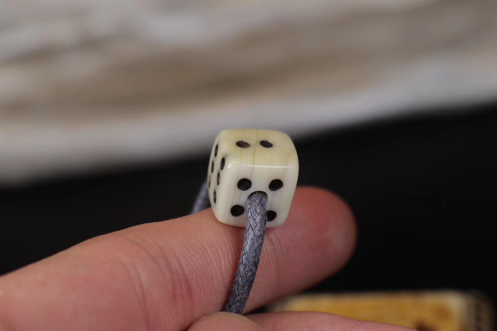 文玩图集:吉祥天母骰子