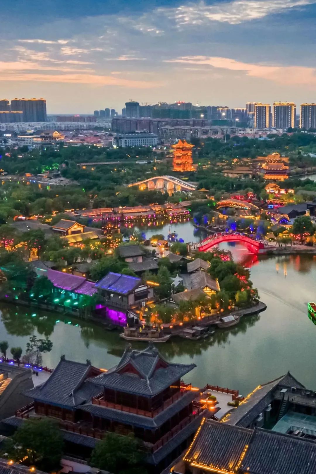 河南开封水上旅游线路来了,一起来开封泛舟赏菊!