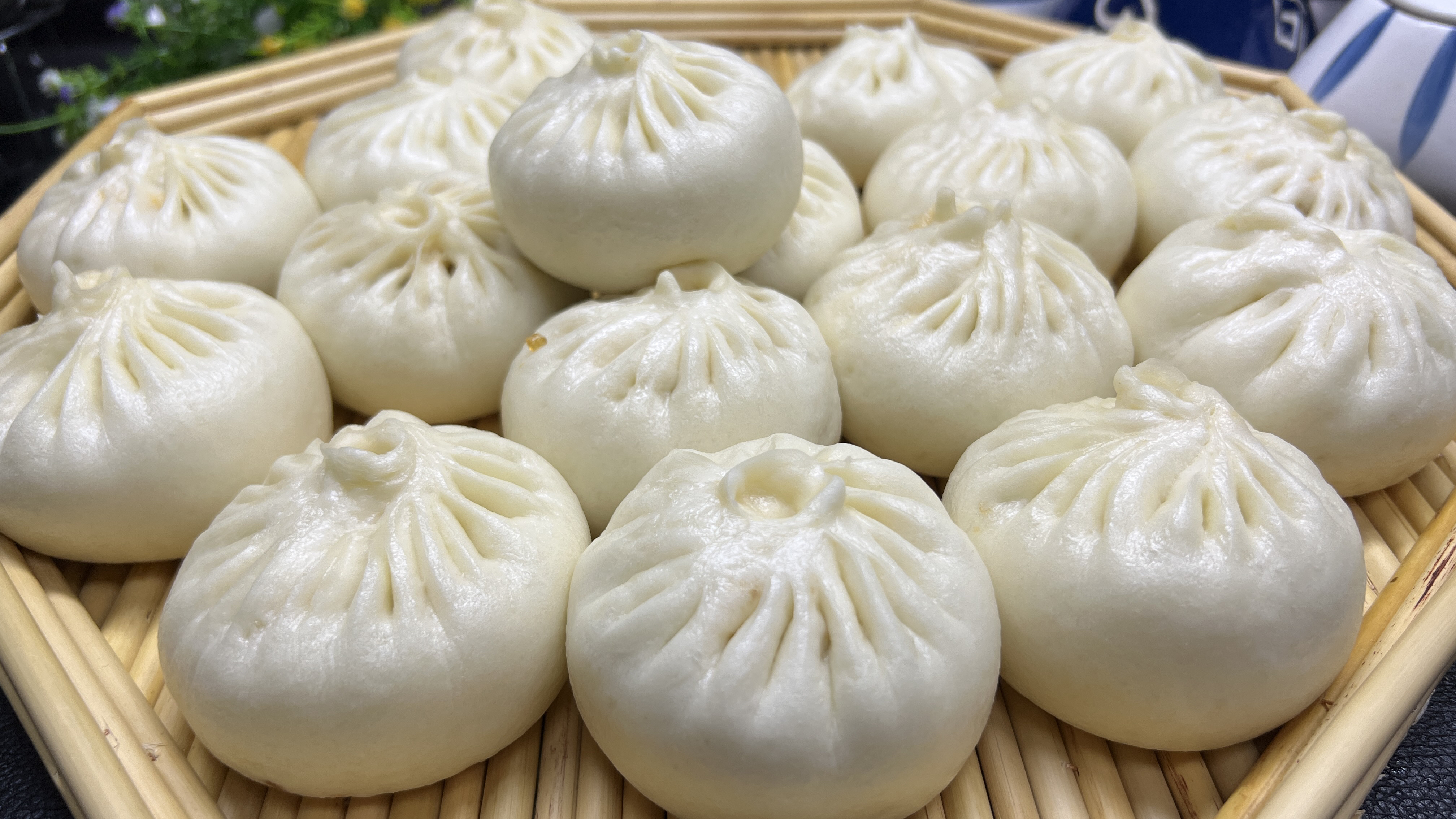 豆腐粉条包子好吃有诀窍，这样调馅才香，个个松软不塌陷不回缩