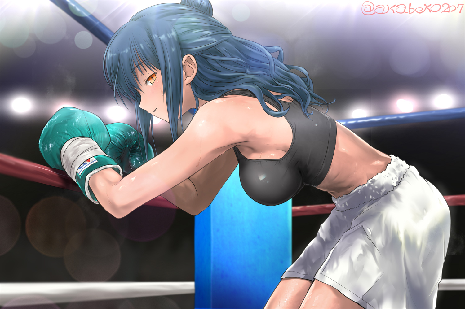 这样的拳击少女你喜欢吗?1今日份二次元美少女图