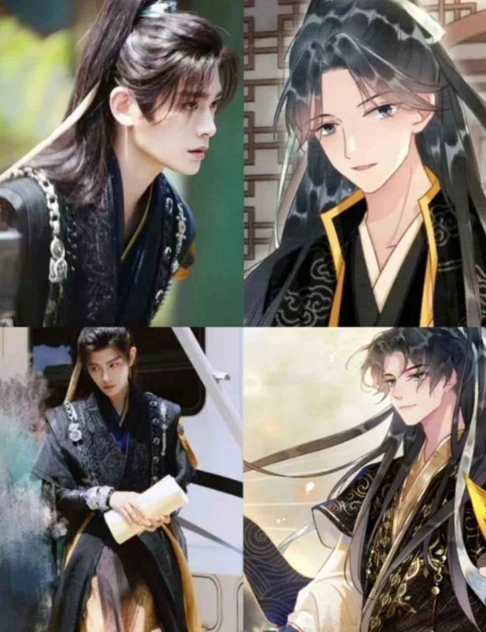 虞书欣,丁禹兮新剧《永夜星河》 角色造型与漫画还原度对比 你们觉得