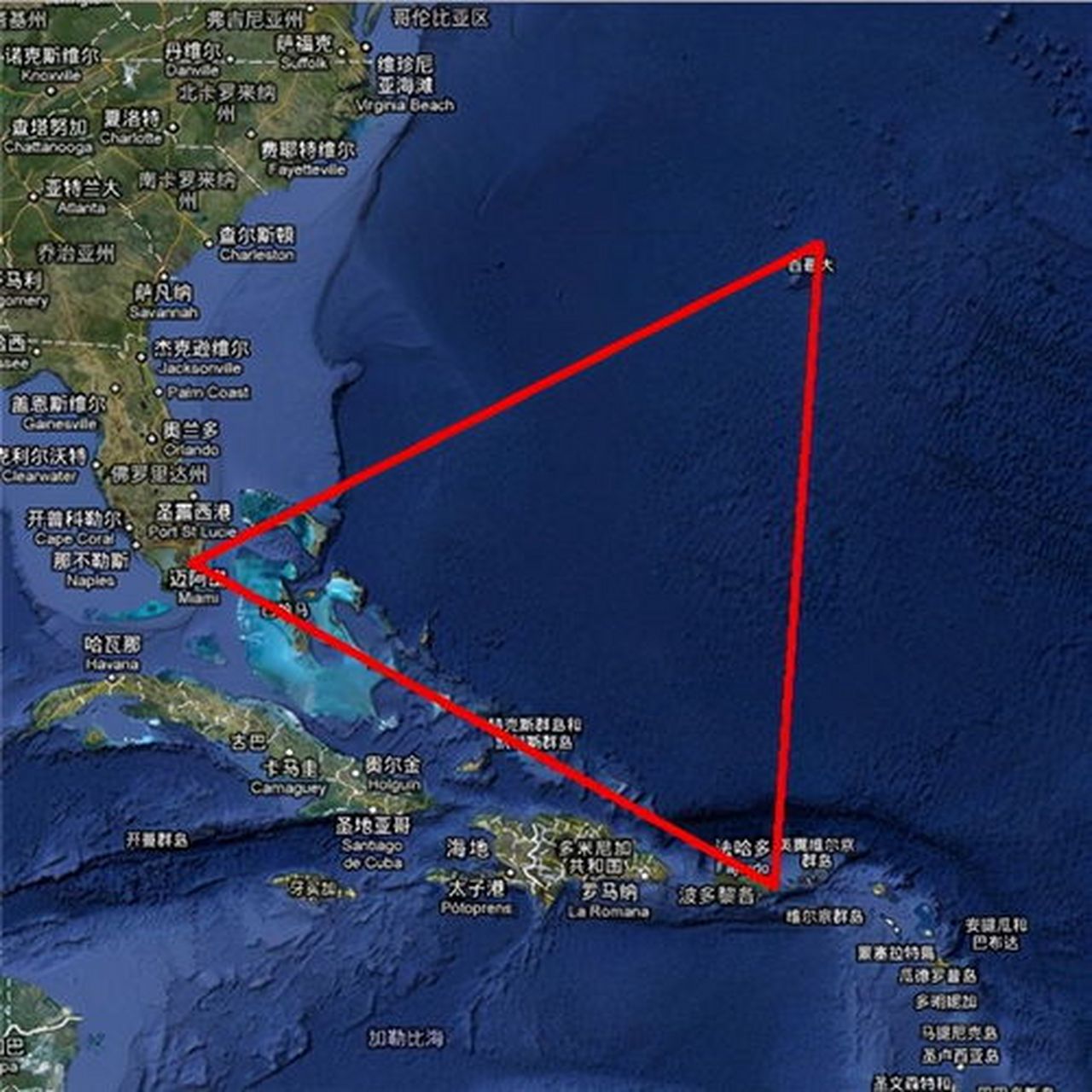 百慕大三角未解之谜,1981年一艘载有六人的海风号英国游船在百慕大海
