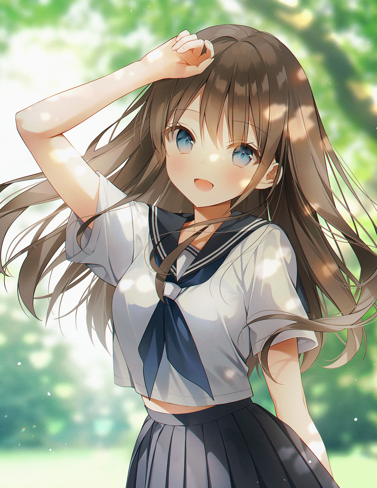 侦探少女——值得收藏的精美插画推荐