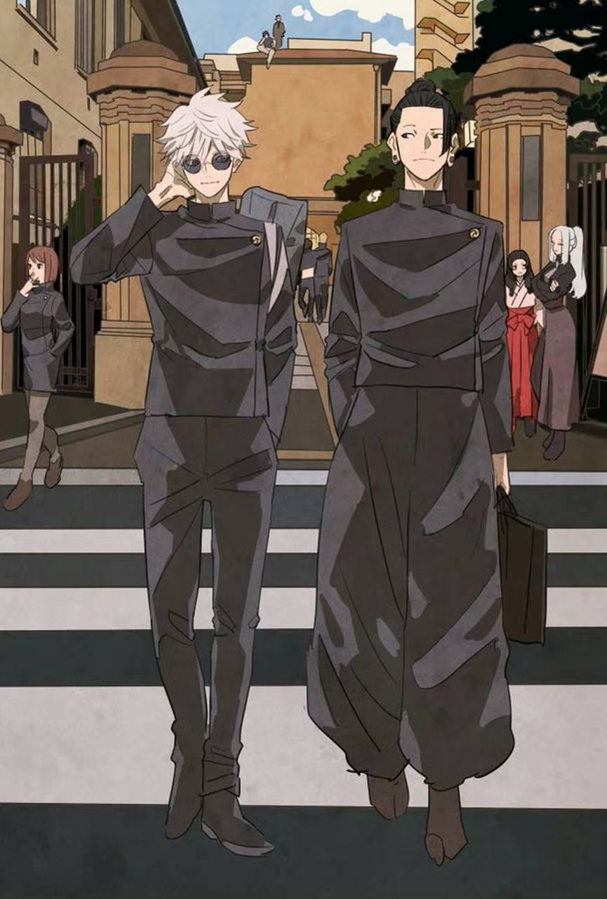 咒术回战  夏油杰&五条悟 #五条悟#  twi:ryosuketarou