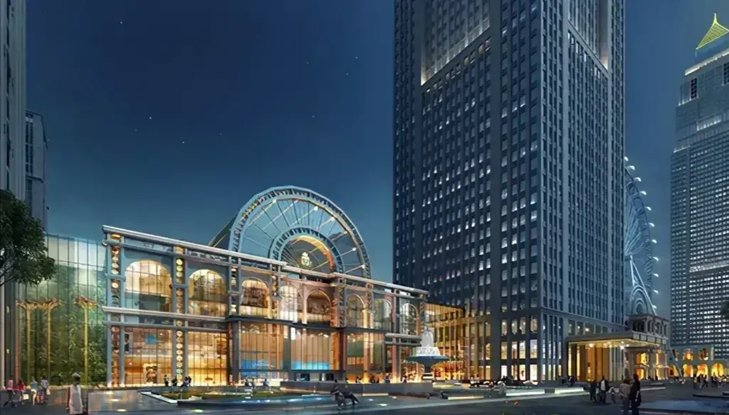 318米!兰州西客站北广场超高"双子塔"降高了?