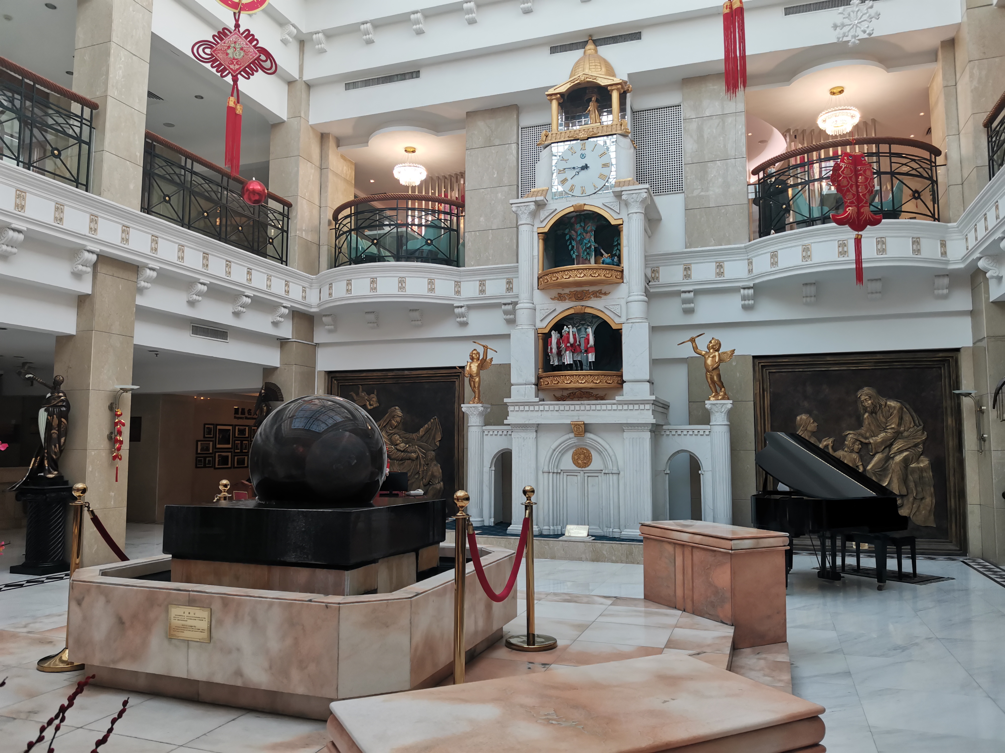 今天是大年初七,上班的第 一天,今天早餐我和老公去了青岛丽晶大酒店