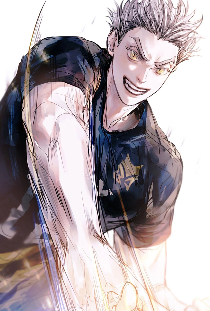 木兔光太郎|||#动漫# #绘画# #二次元#  	 图片出处来自@4heyheyhey12