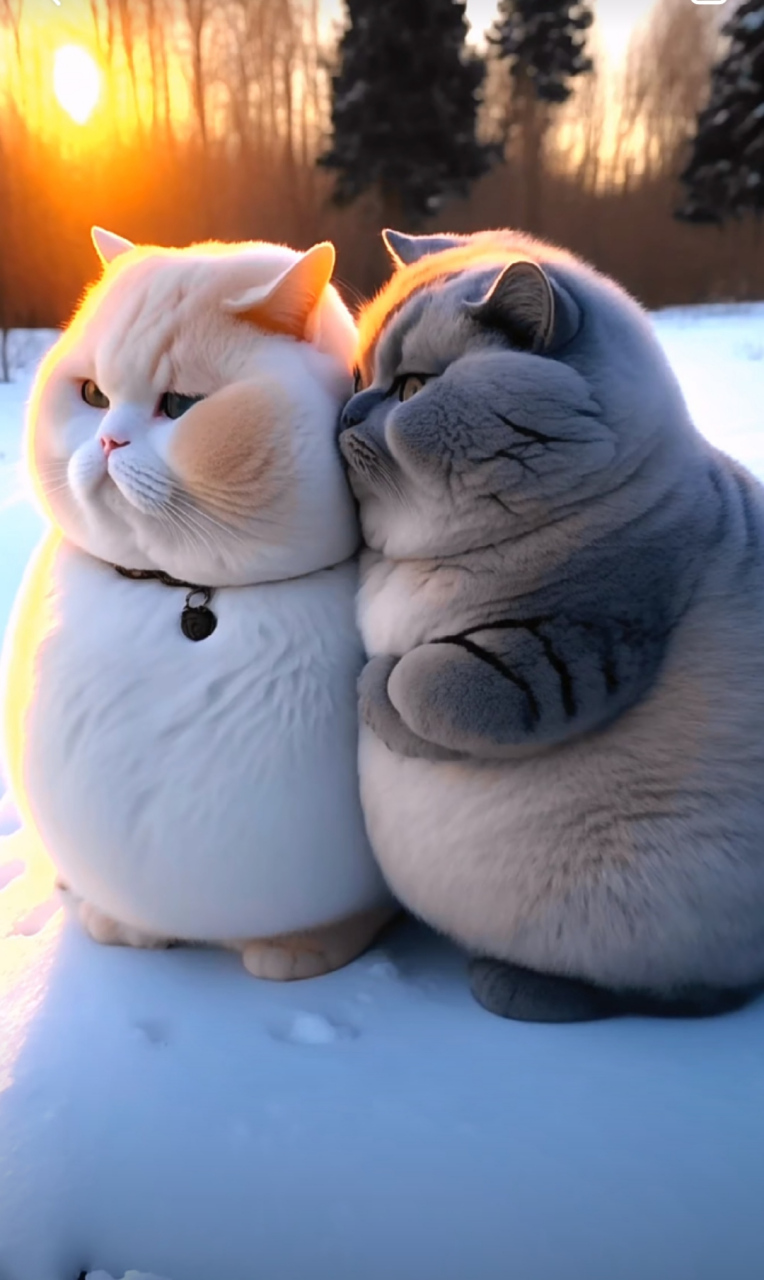 好可爱,但是过度肥胖不好哦