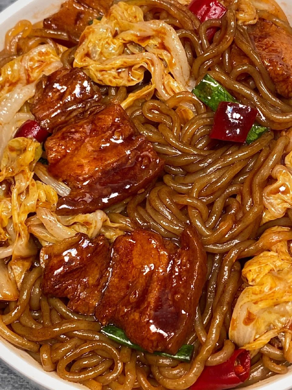 破防了,这个真的巨巨巨好吃!|||白菜猪肉炖粉条,每次做都炫不停! 香而