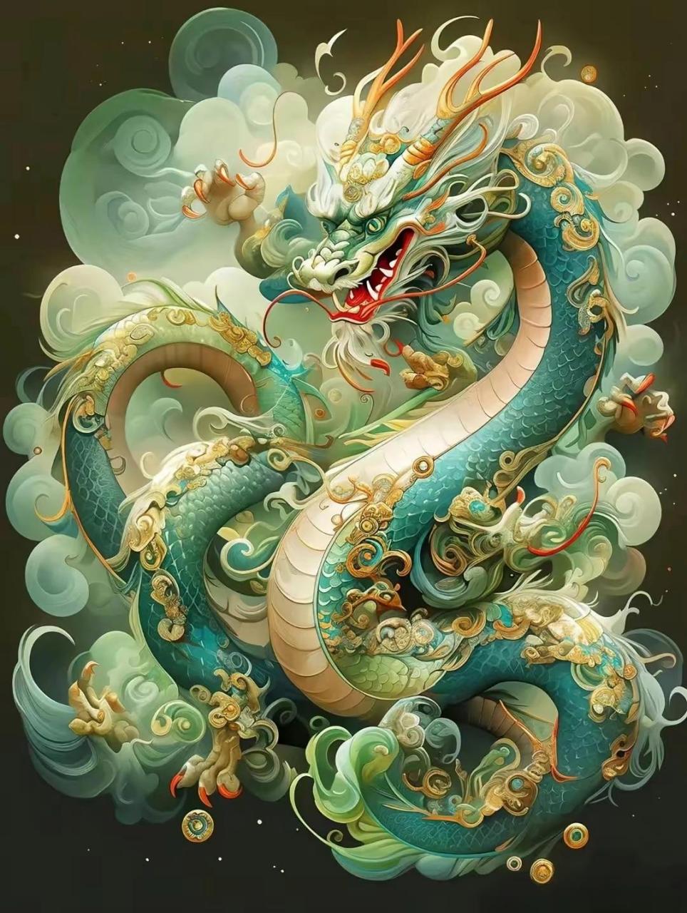 青龙,又称苍龙,孟章,是中国古代神话传说中的形象,为"天之四灵"只一