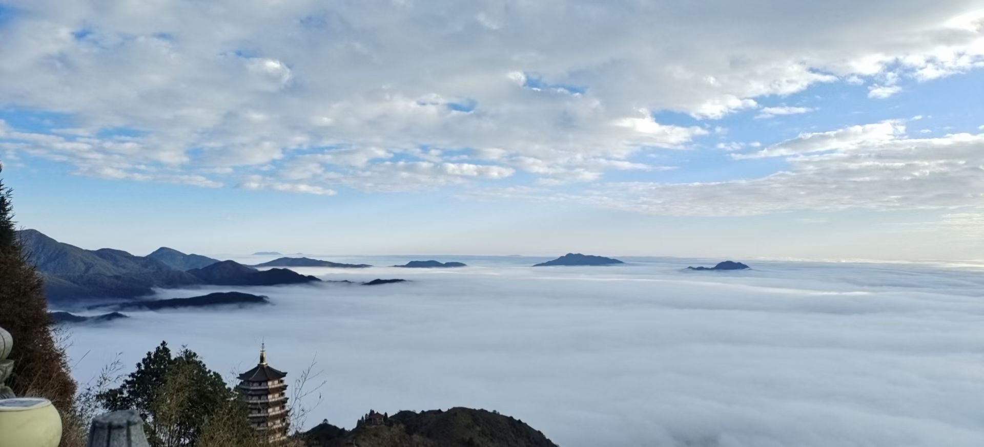 带你们去看云海,福建龙岩-天宫山