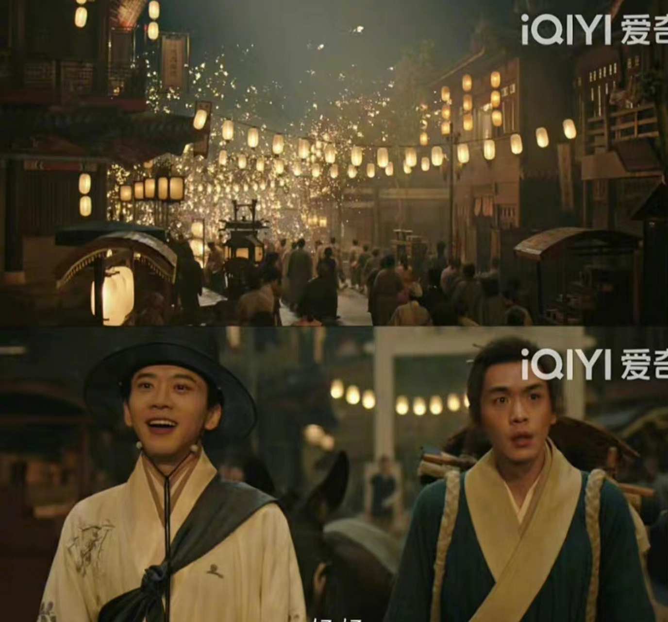 《显微镜下的大明》打铁花这段超级惊艳,传统服饰77非遗文化真是yy