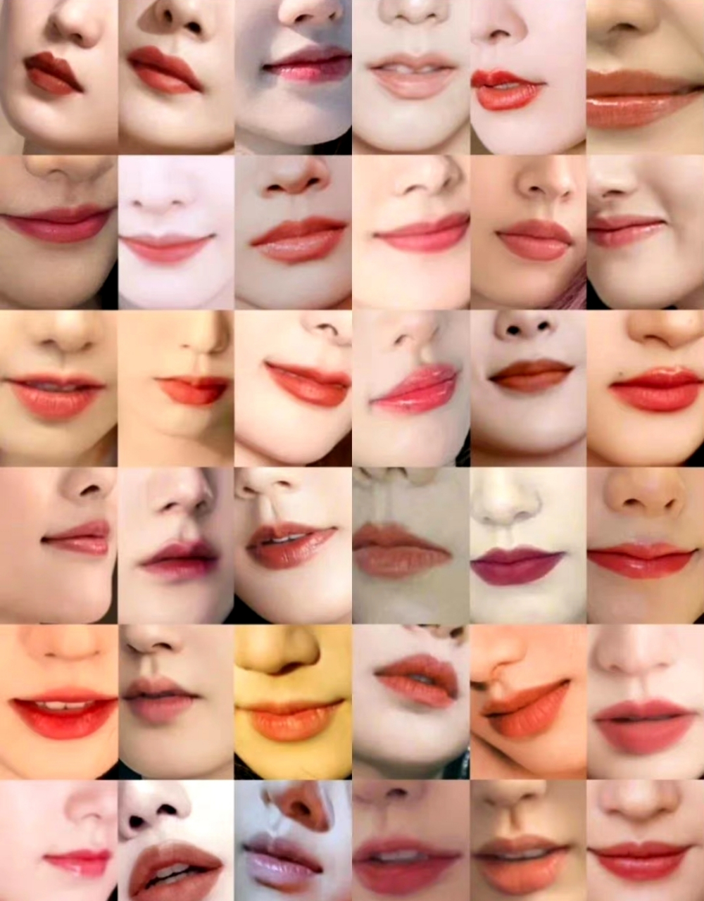 看嘴巴猜明星,感觉还是挺难猜的,光靠嘴巴有点难分辨哦.