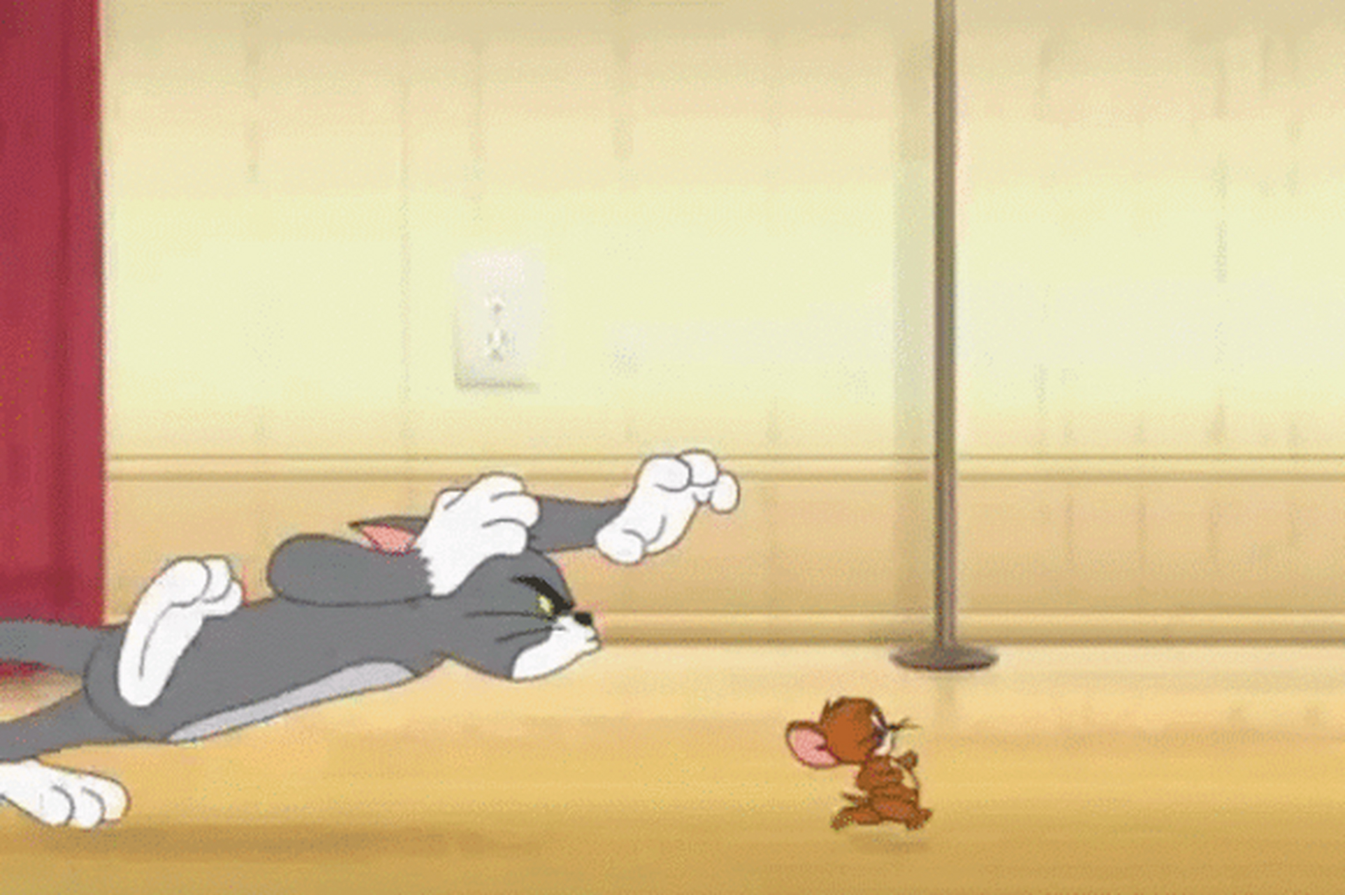 不是只有恶魔才会这样跑,汤姆也是#动漫