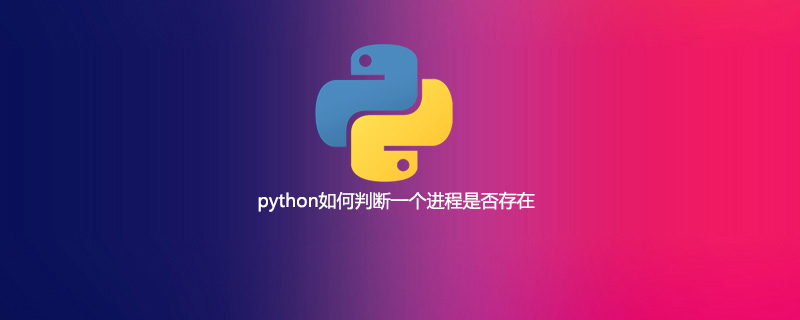 如何判断python中是否存在进程