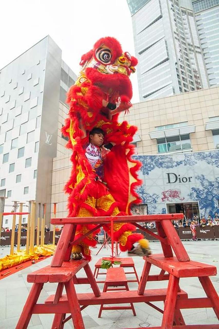 武汉舞狮队151x2333x2322开业舞狮醒狮舞龙梅花桩舞狮乔迁舞狮表演