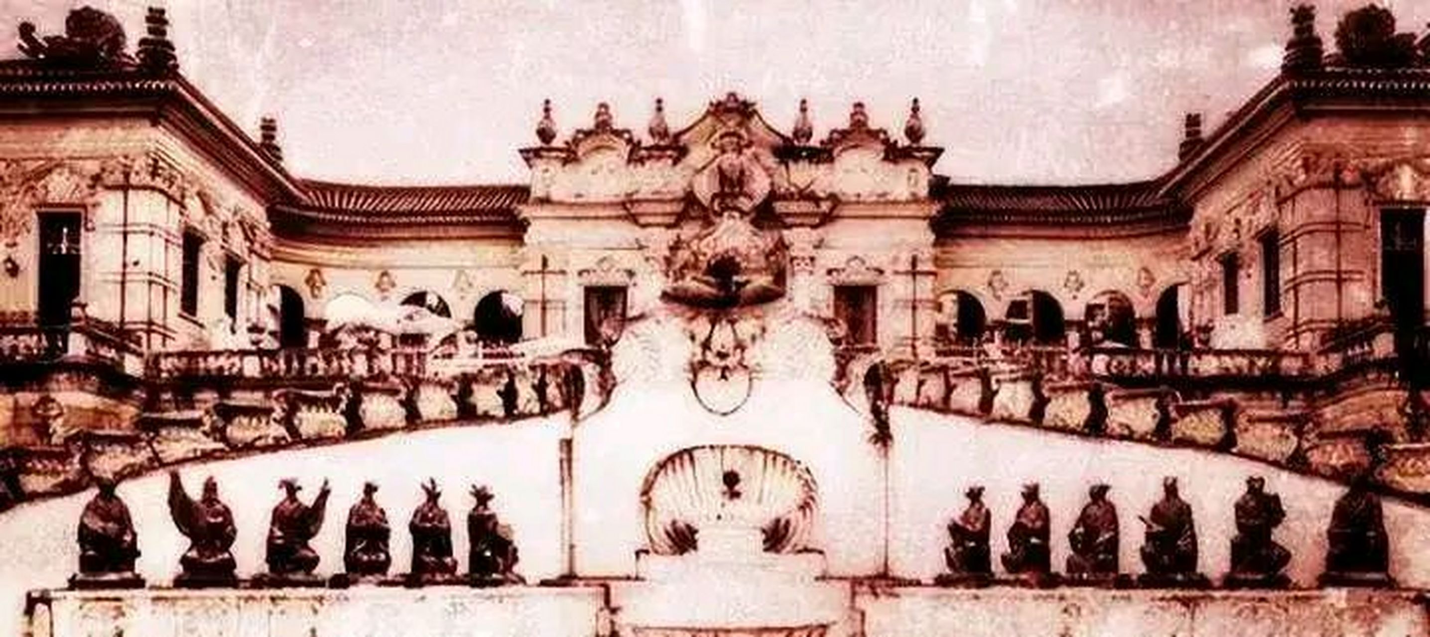 前些年英国方面公布了火烧圆明园之时拍下的照片,令人震撼.