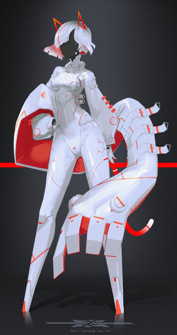 赛博朋克机械兽娘,太赞了!#二次元