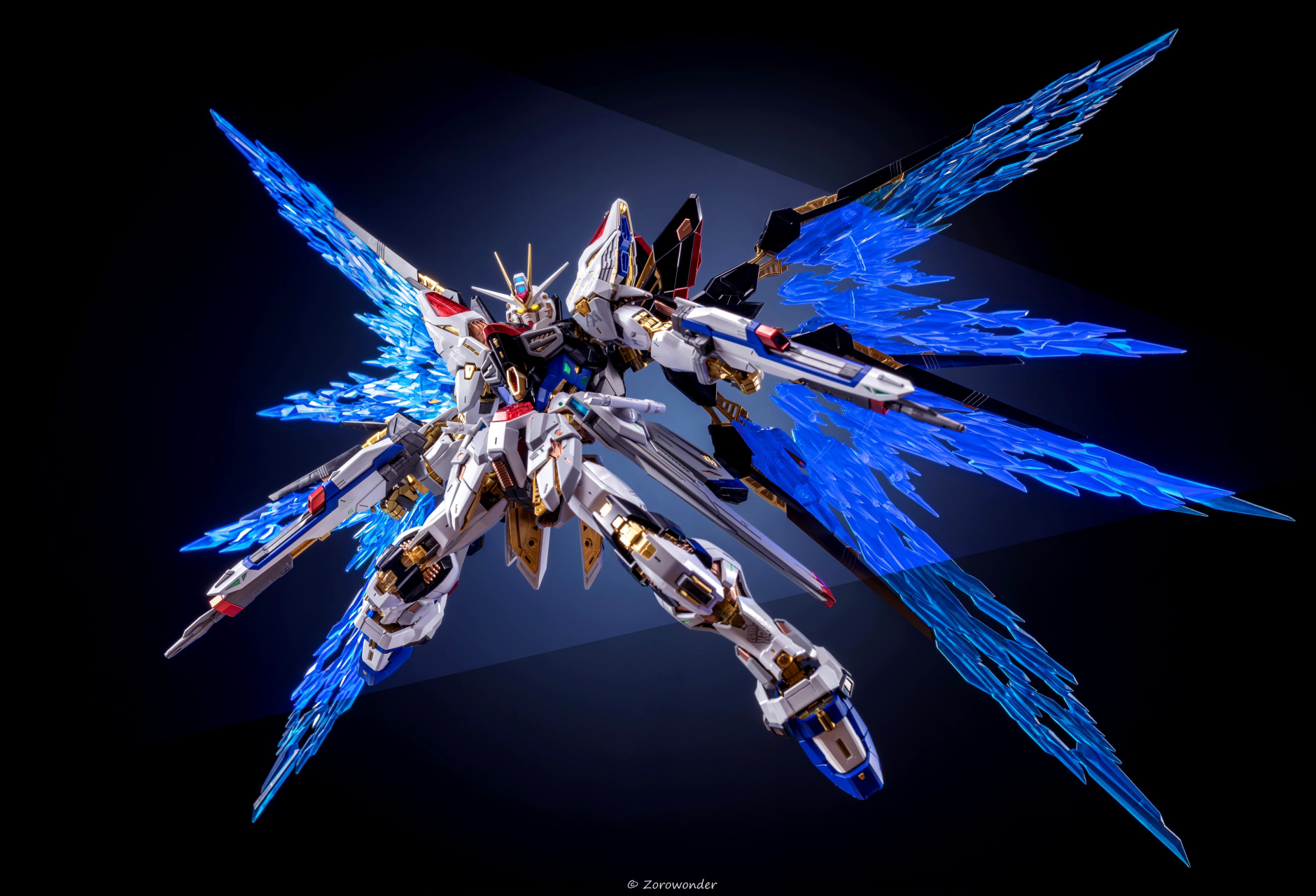 模型欣赏:机动战士高达seed mgex 强袭自由高达,by zorowonder森.