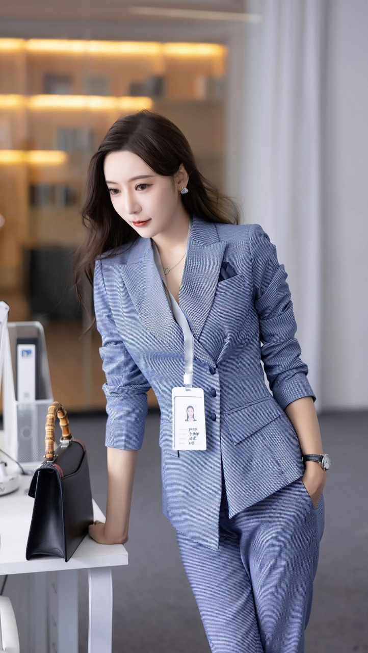 性感御姐# 职业装尽显女人的成熟魅力十足