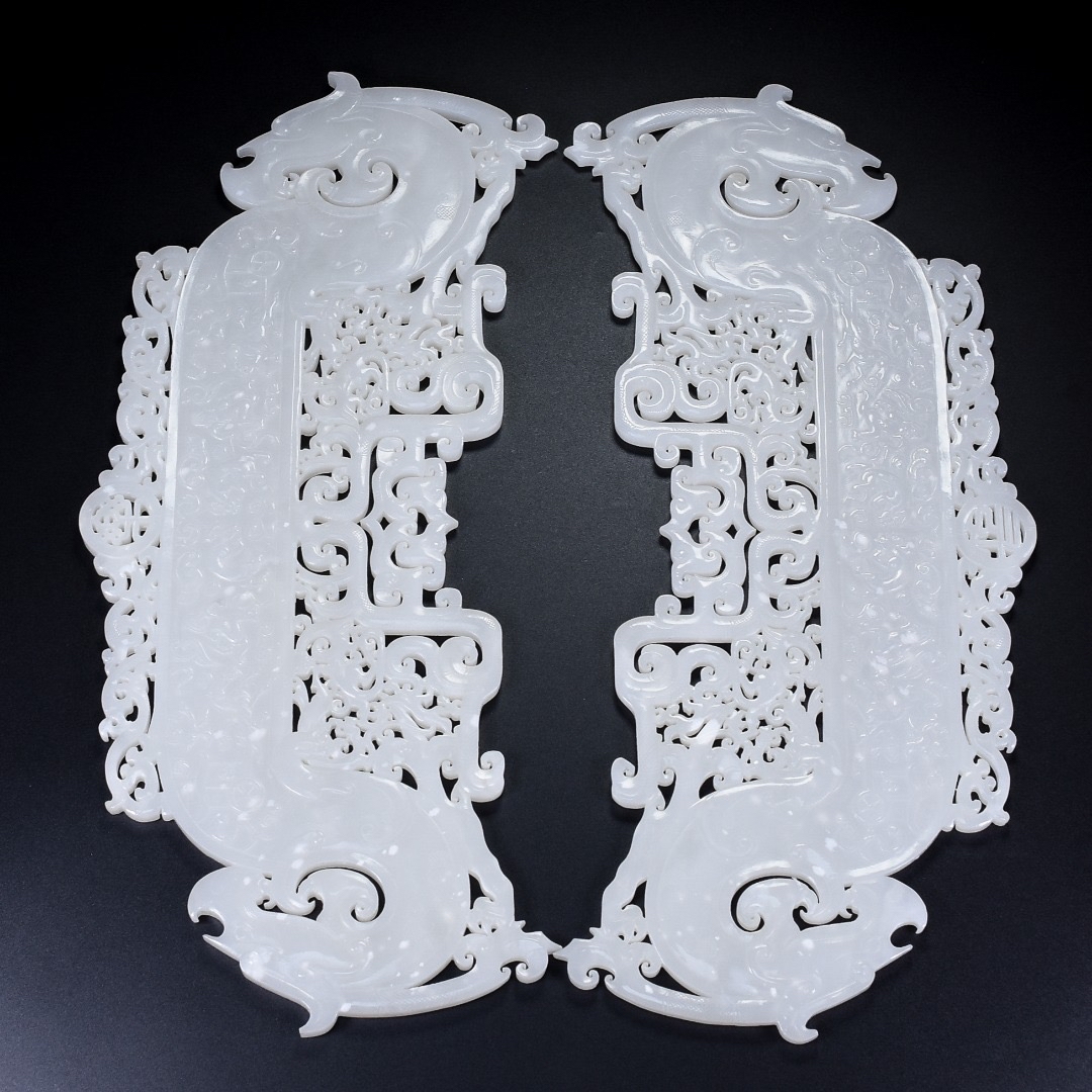 汉代和田白玉玉璜