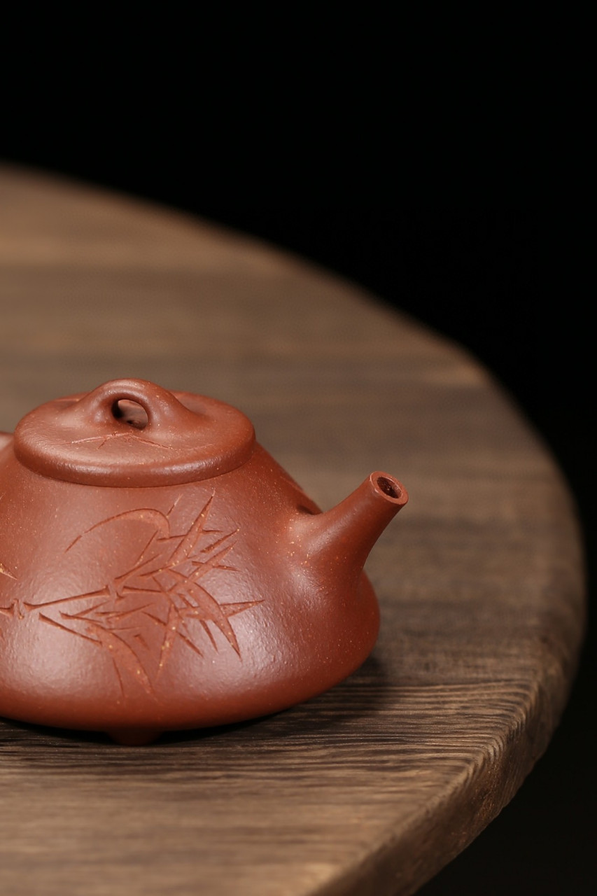 子冶石瓢|优质降坡泥|160cc|半手  李寒勇子冶石瓢3d扫描件,器形比例