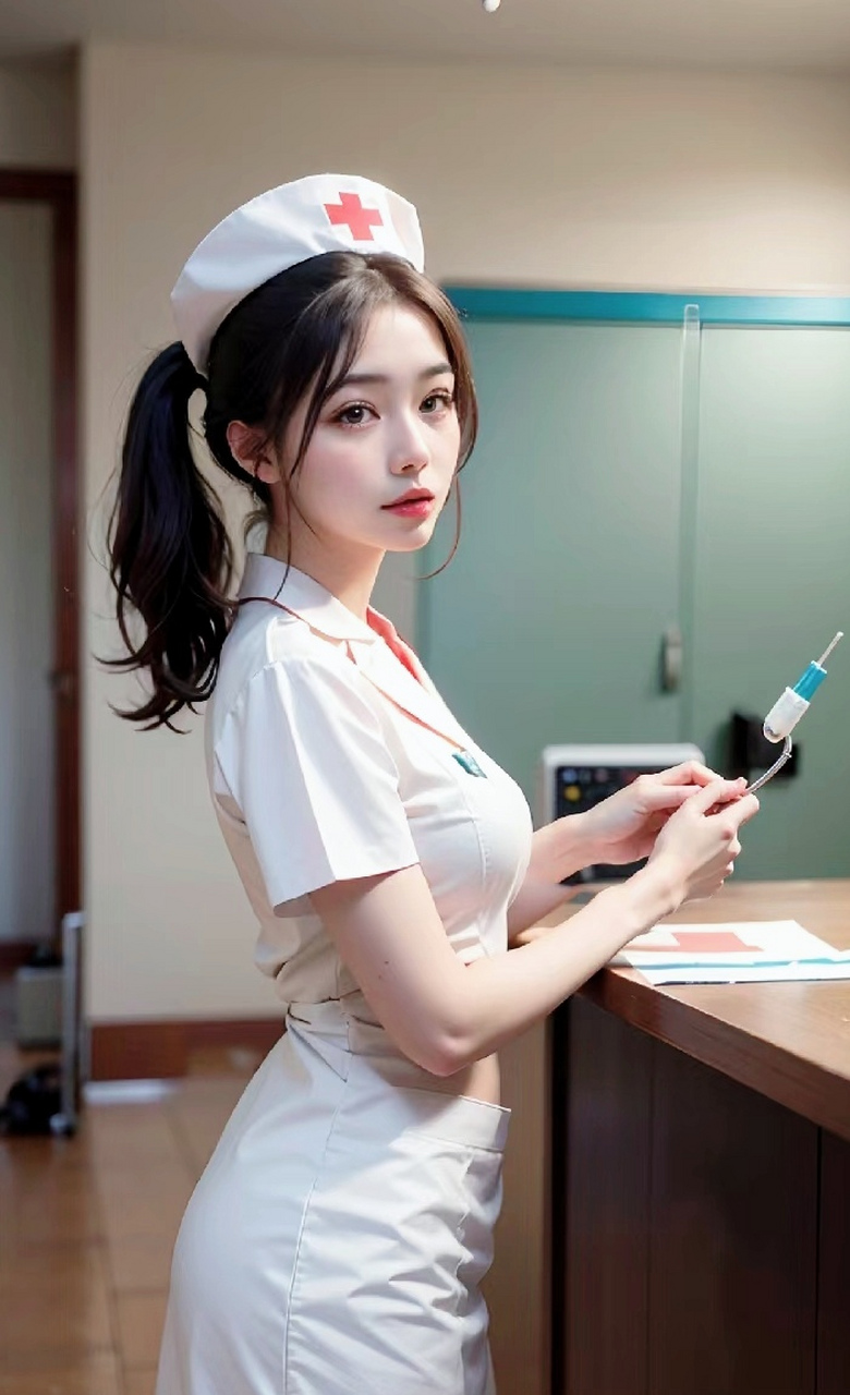 护士小姐姐真漂亮啊,这个制服和空姐制服比怎么样呢?你们喜欢哪种?