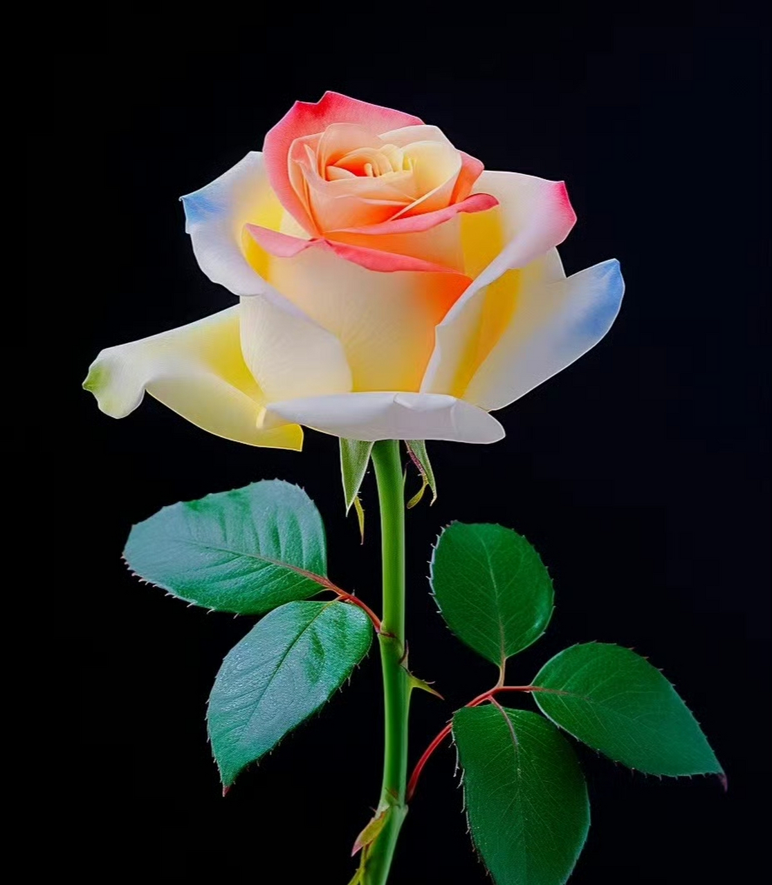 一枝独秀,惹人喜爱,美丽的玫瑰,令人陶醉了! #种草我的生活好物