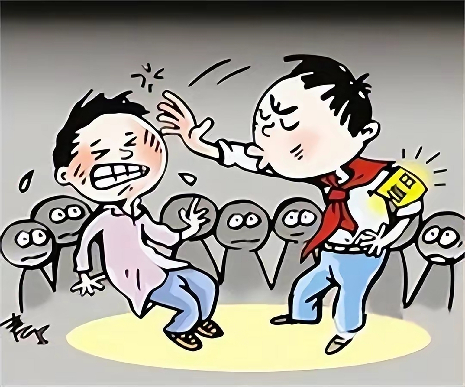 突然,1男子冲出来,手持铁棍,狠狠砸向这5个男生,1个当场死亡,1个被打