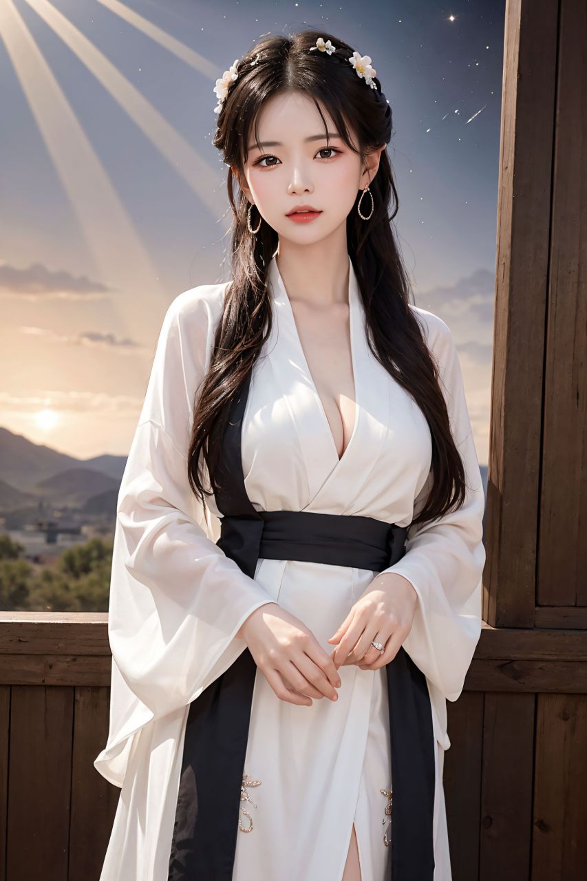 ai绘画 古装宋服《一》