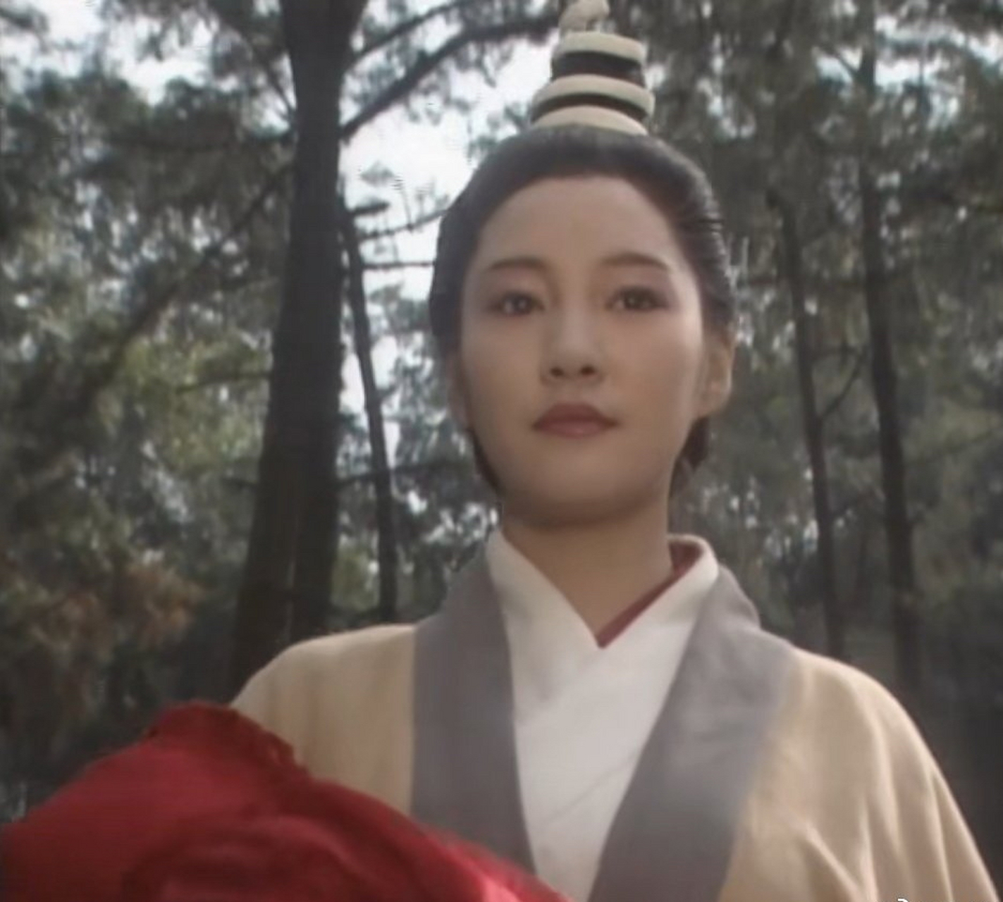 这个叫严慧明的港剧女星 还是张国荣的初恋 也是最像李莫愁的扮演者