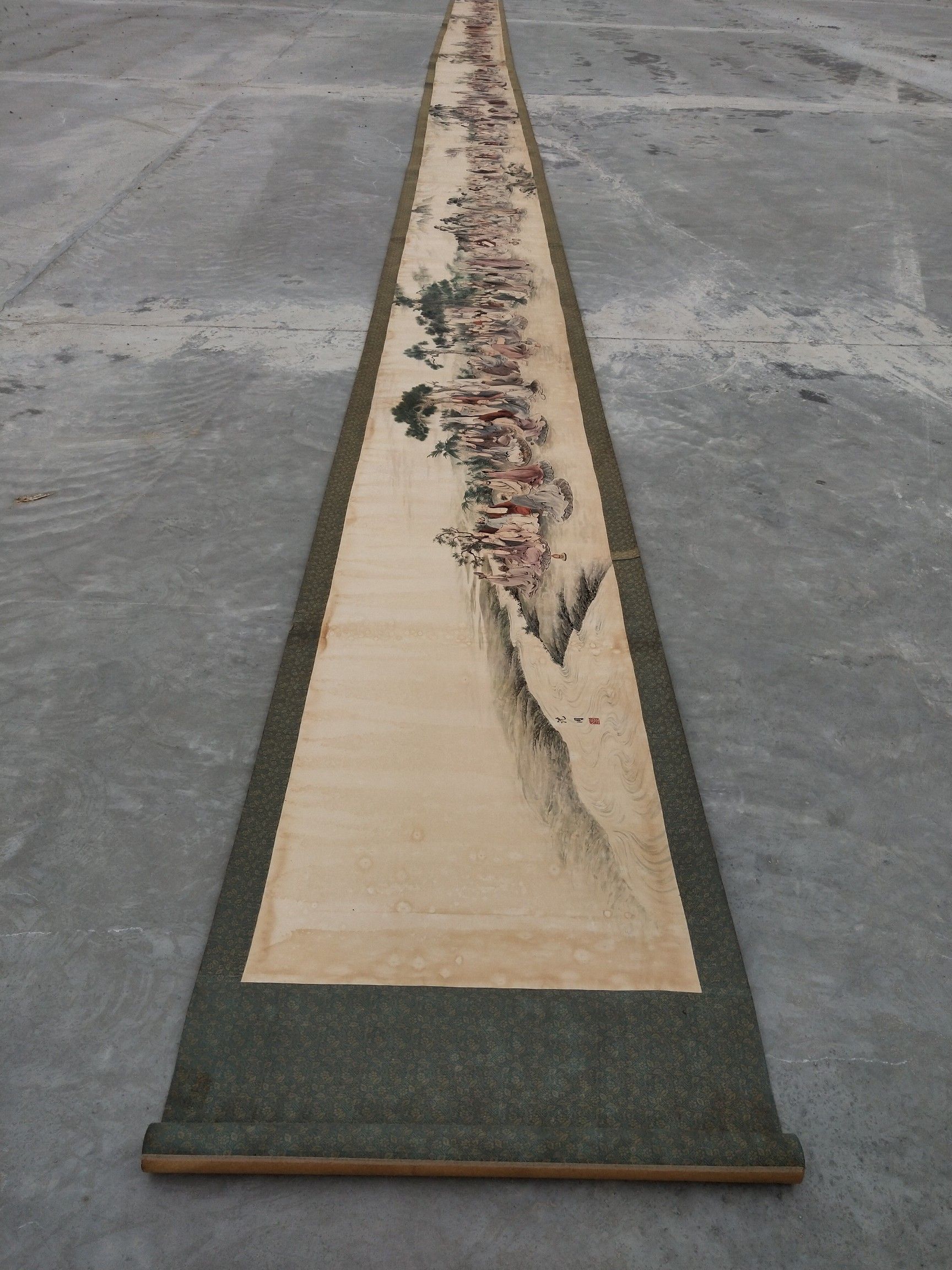 清代沈周五百罗汉图,成色一流,保存完好