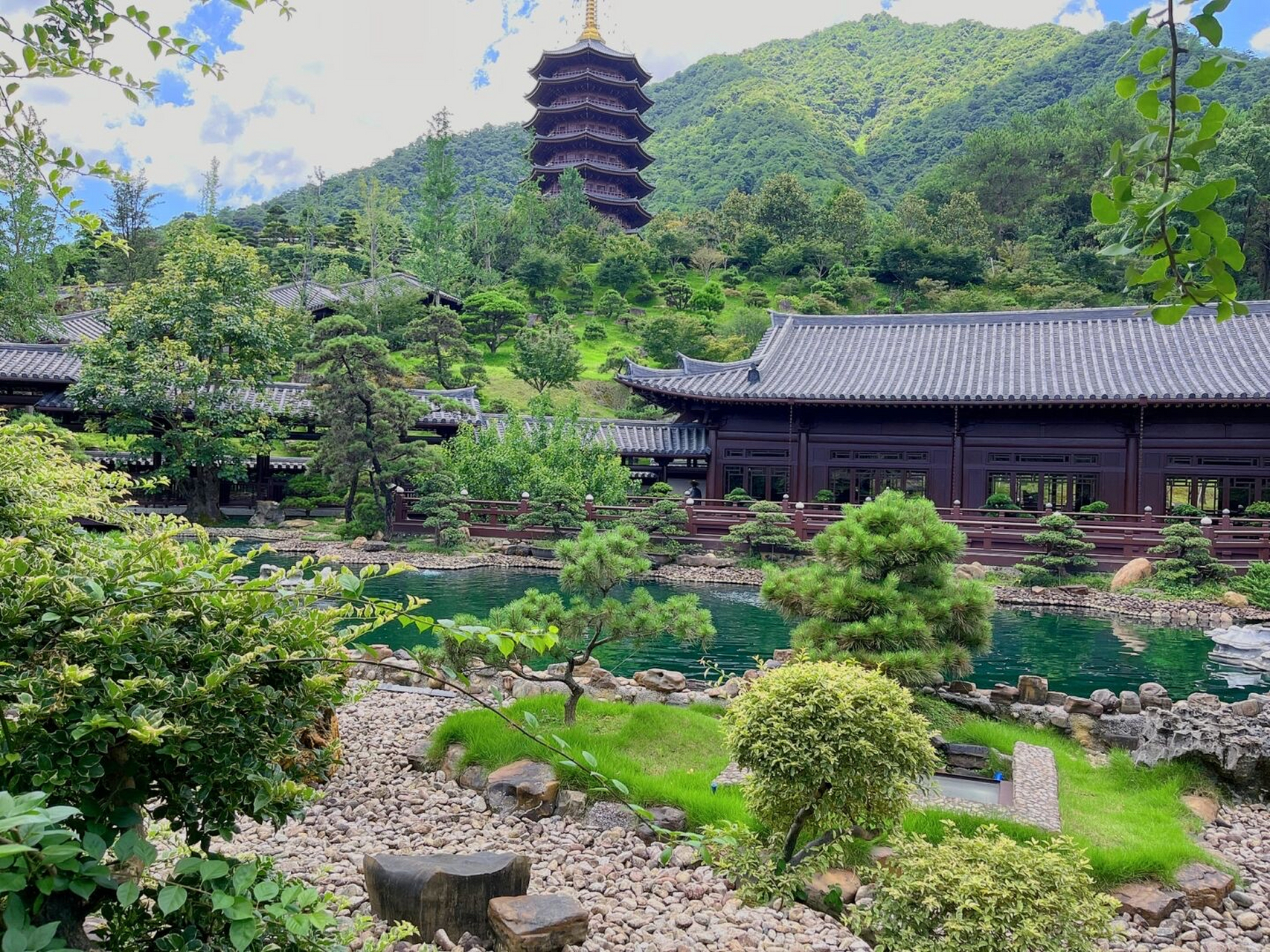 旅游#  广东云门寺,一个非常漂亮的地方,说实话,这是我见过最美的