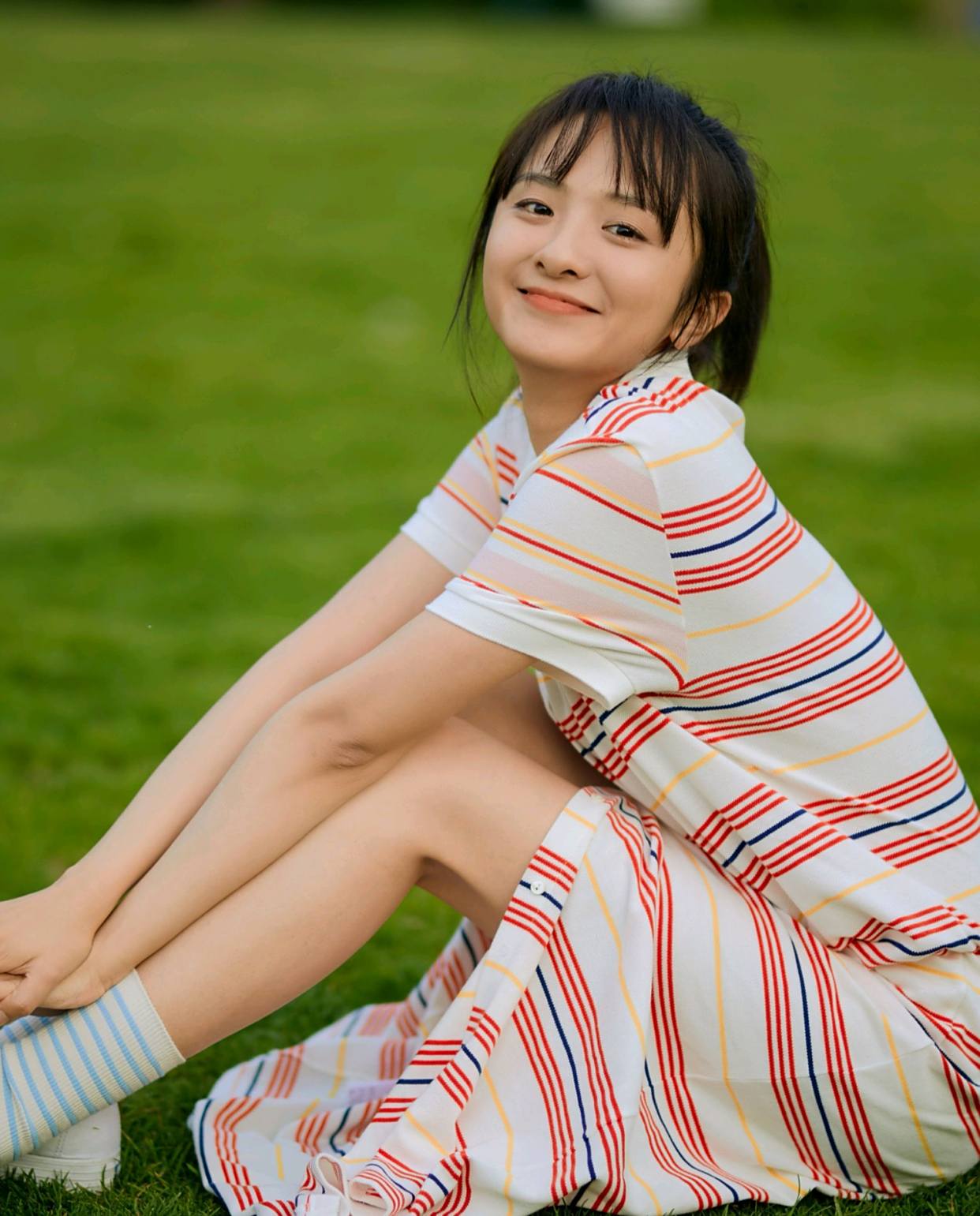 "美少女"厉嘉琪:甜美可爱,青春靓丽