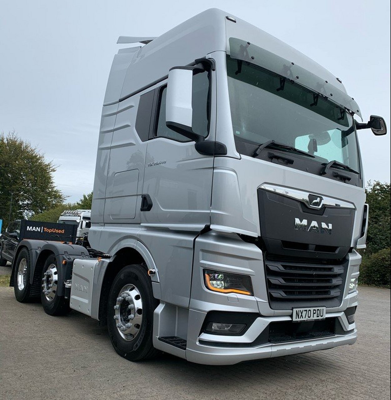 西迁人车展# 德国曼txg牵引车交车仪式,感谢客户对品牌的认可!