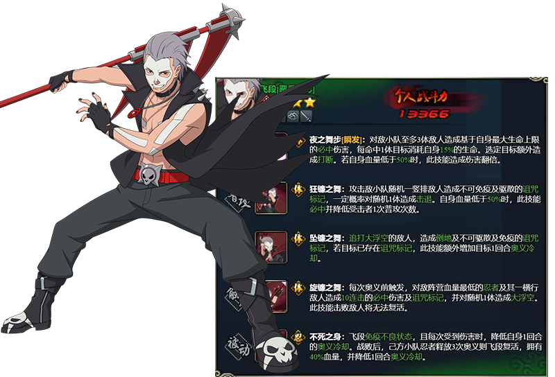 火影忍者ol飞段「恶灵之影」