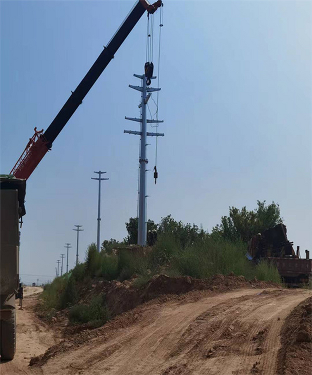 钢杆,电力钢杆,钢管杆,电力钢管杆,10kv单回路钢管杆,钢杆塔厂家#钢管