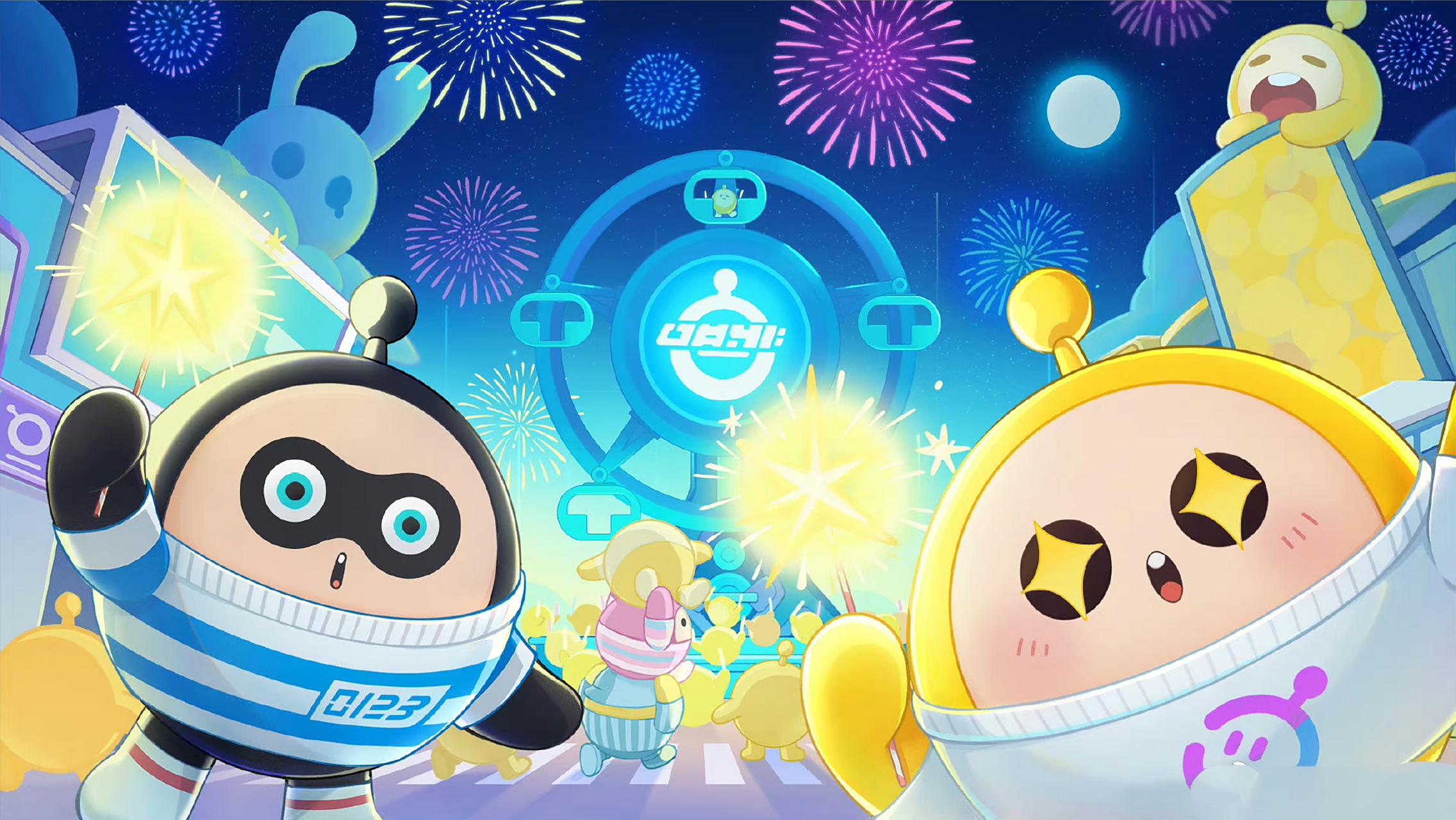 蛋仔派对精美壁纸,快来pick你的最爱!#蛋仔派对