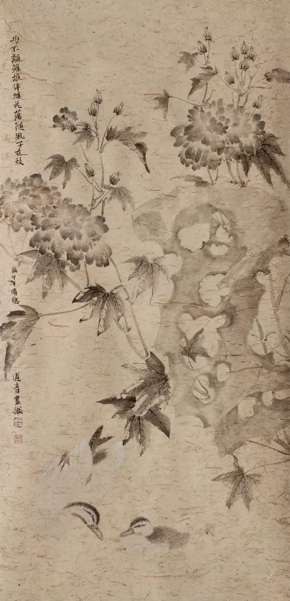 国画家|迟青的工笔花鸟画