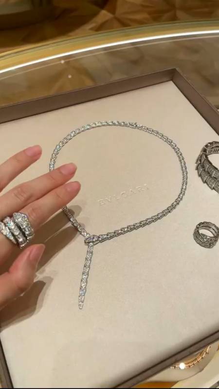 宝格丽 灵蛇钻石系列#手镯#奢侈品#同城-度小视