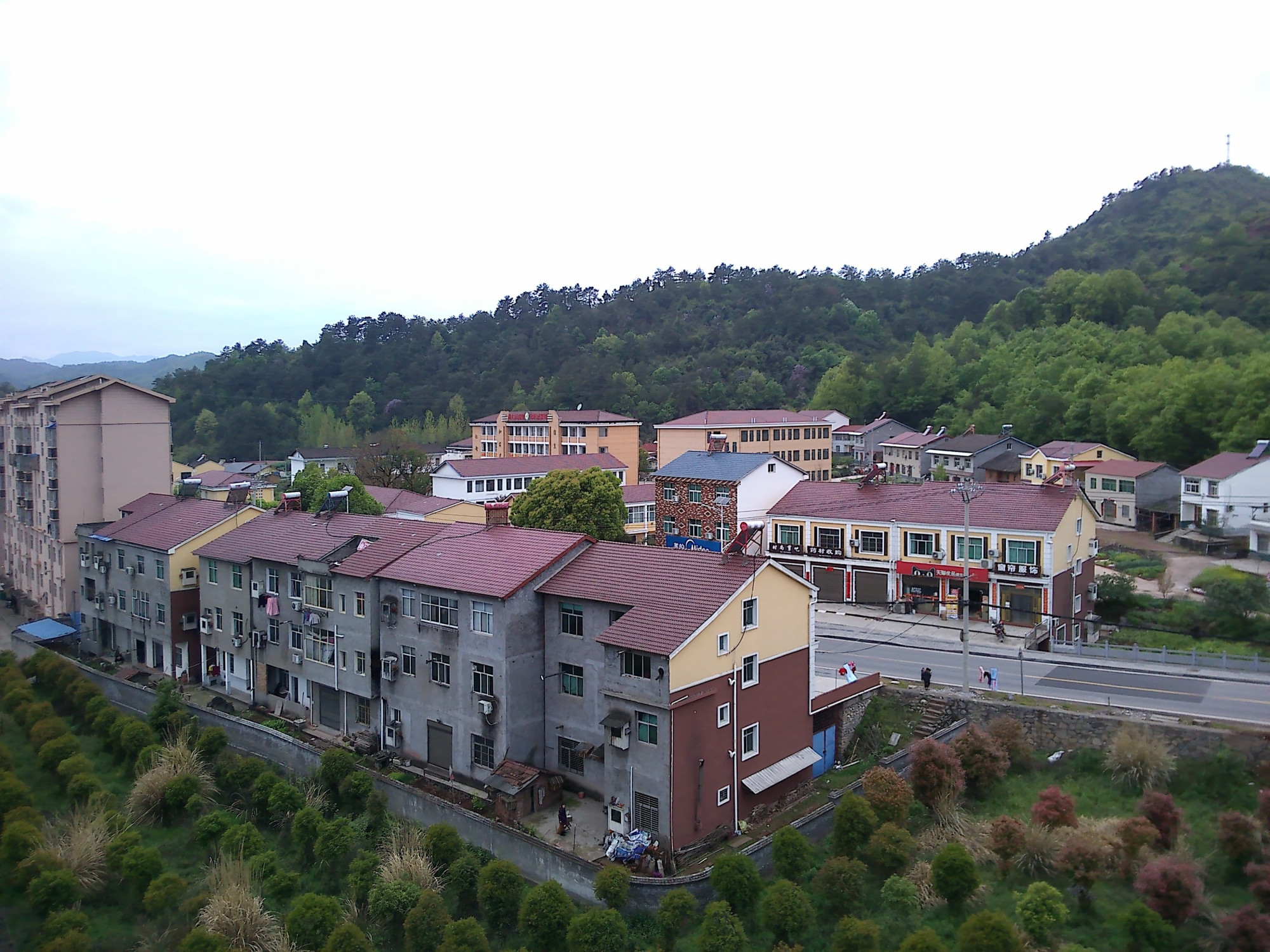 湖北宜昌市远安县茅坪场镇风景