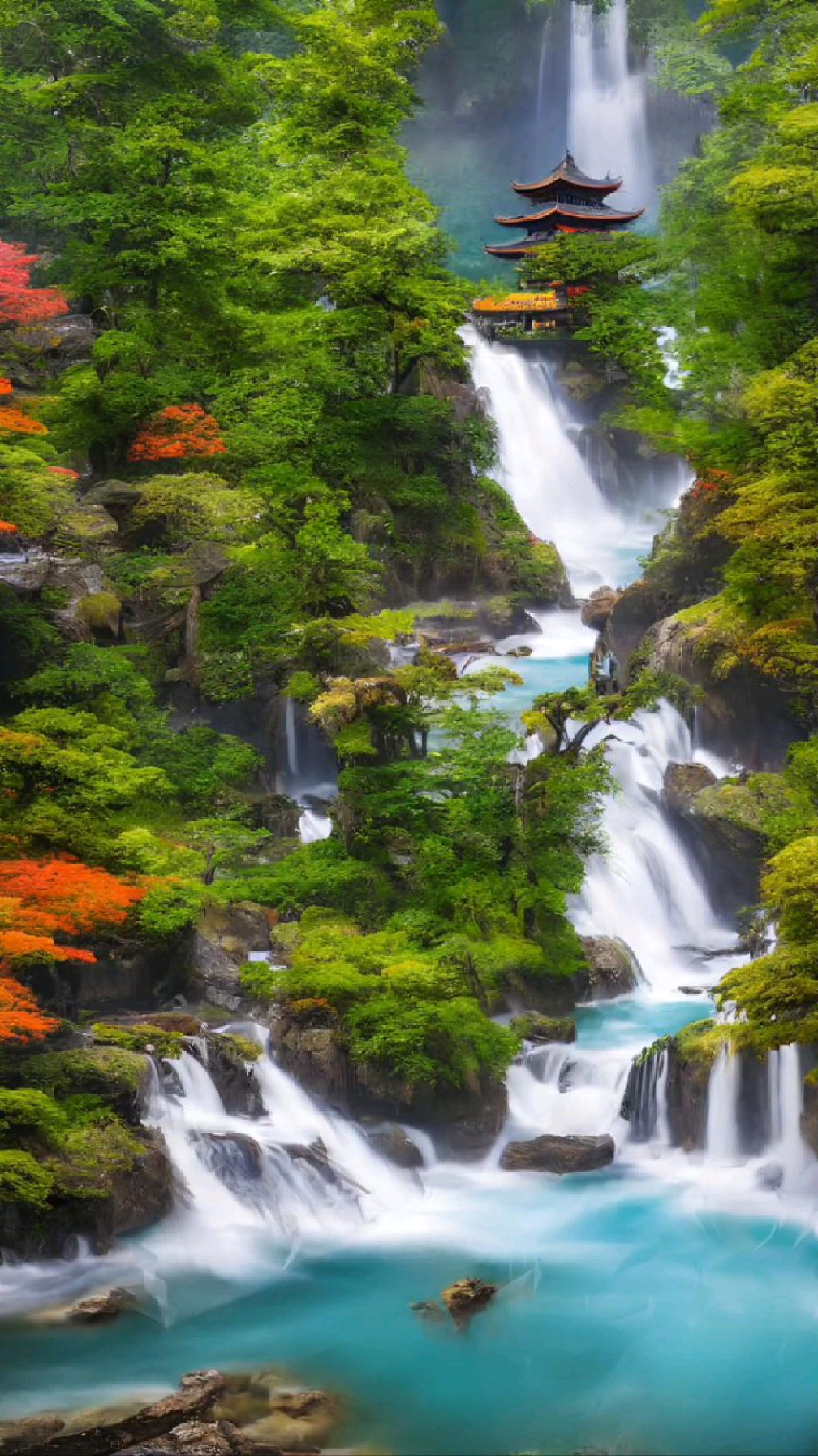 人间仙境美如画#唯美意境#治愈系风景-度小视