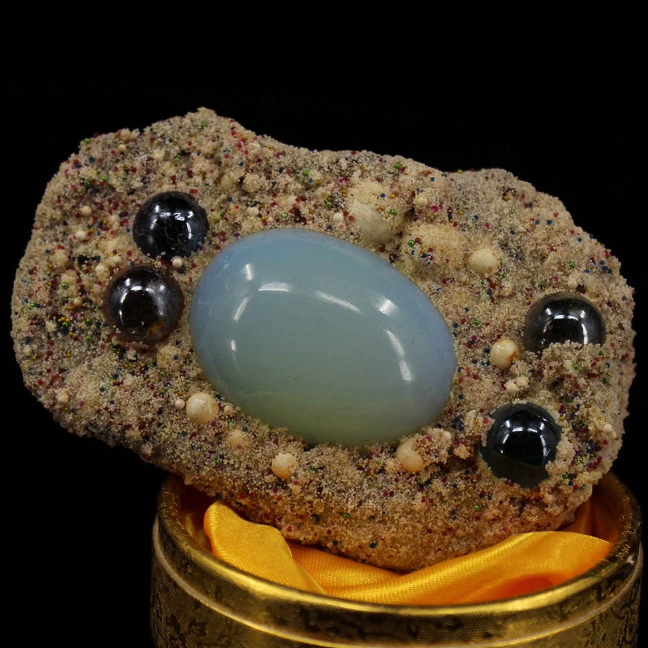 古寺地宫出土佛教无上再生佛骨舍利子 重363克