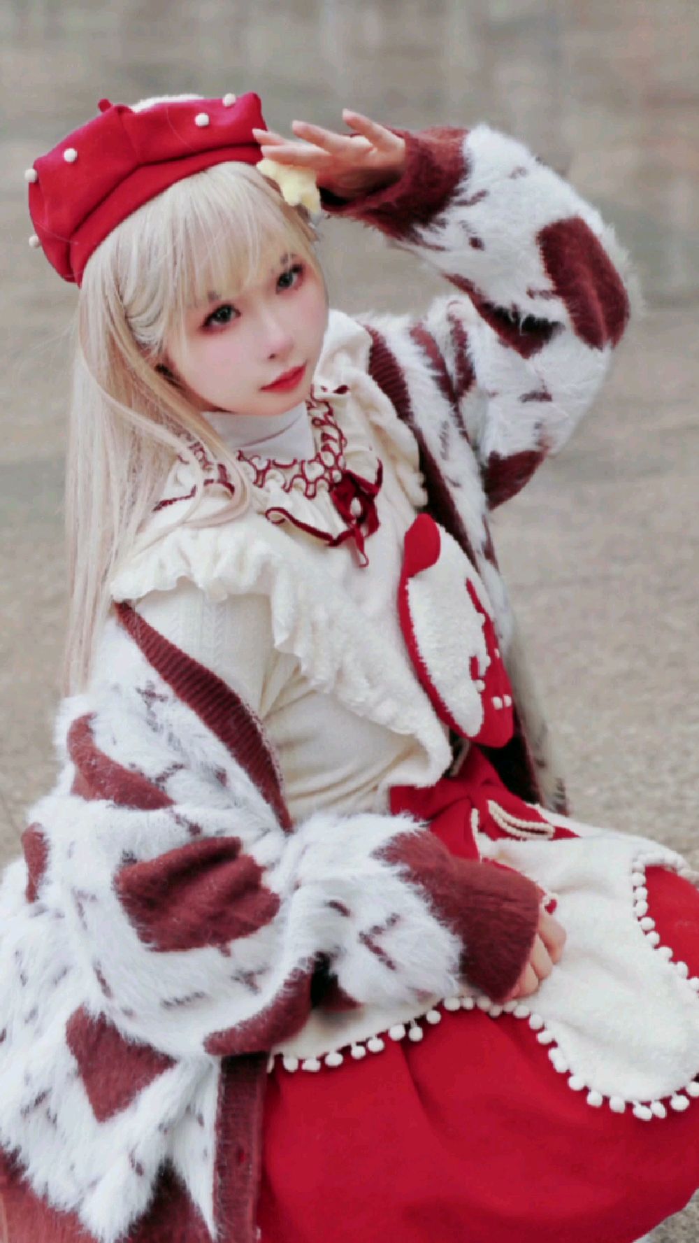 超可爱的lo裙小姐姐 出镜:锦鲤 摄影—后期:成都摄影鑫少