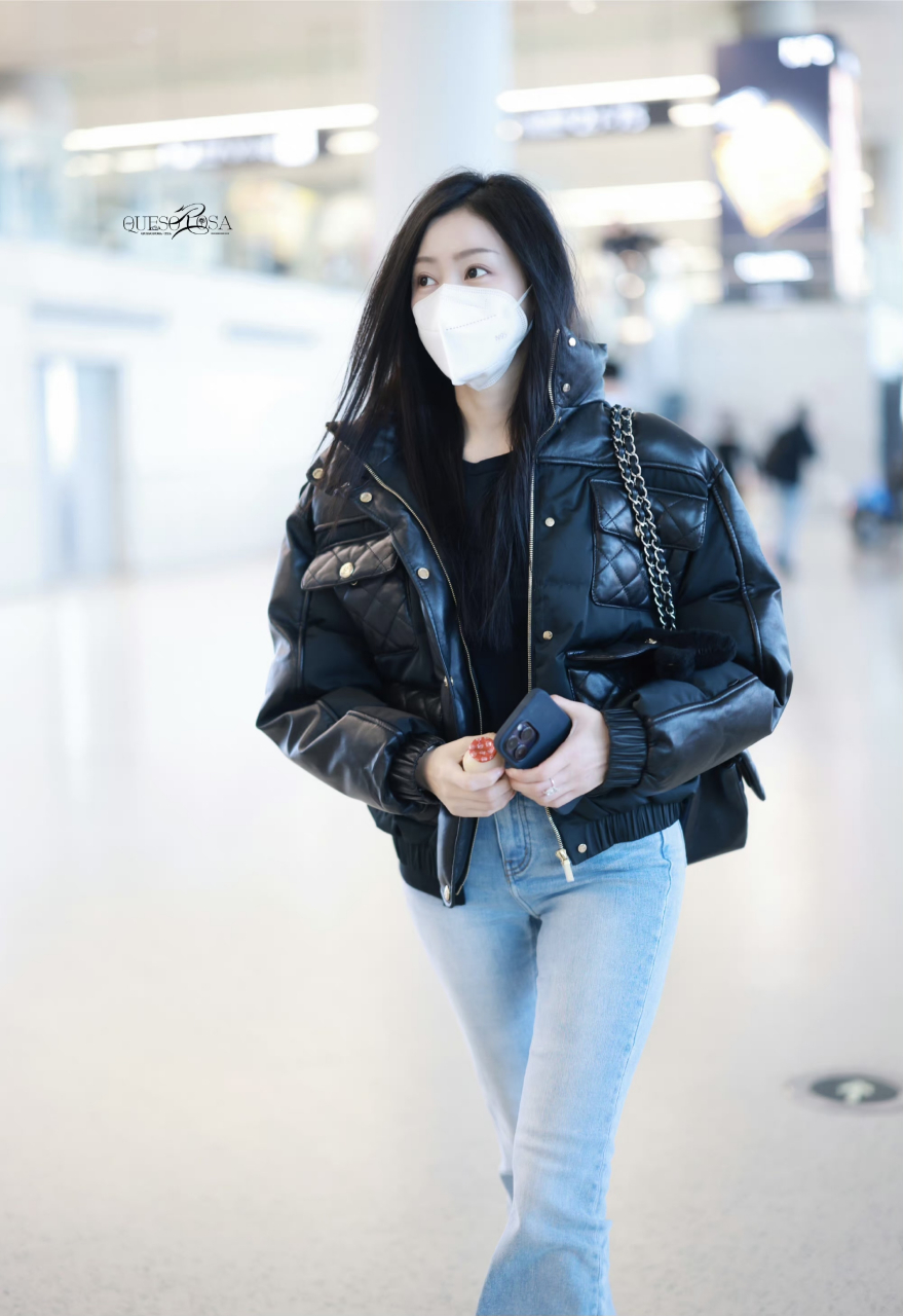 优质作者榜# 张天爱牛仔裤