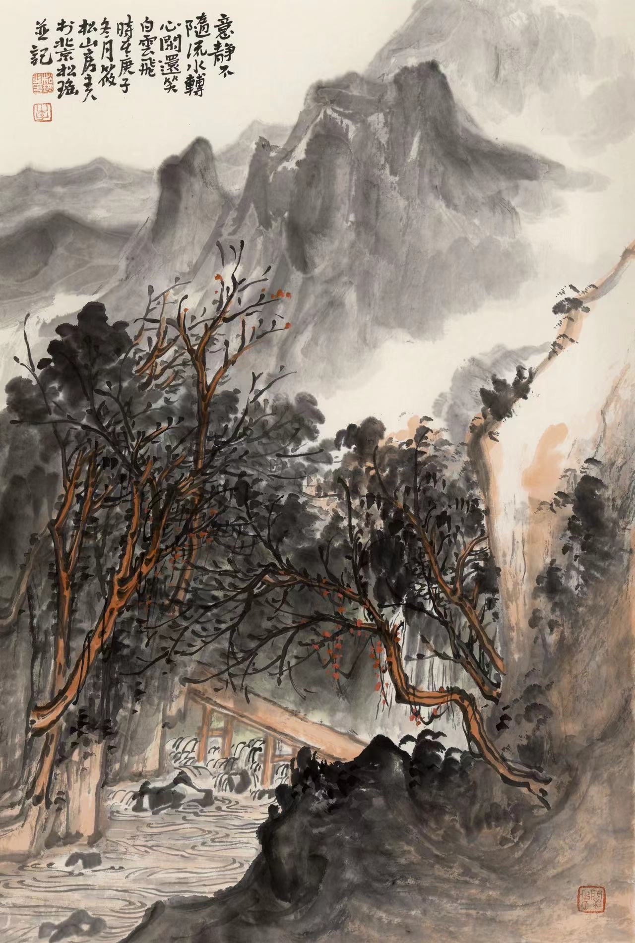 李松瑶—水墨画作品赏析